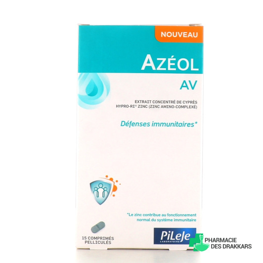 Azeol AV 15 comprimés
