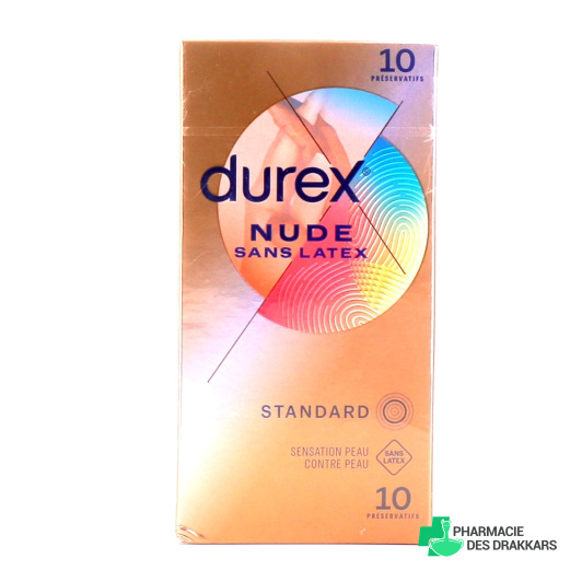 Durex Nude Préservatifs Sans Latex