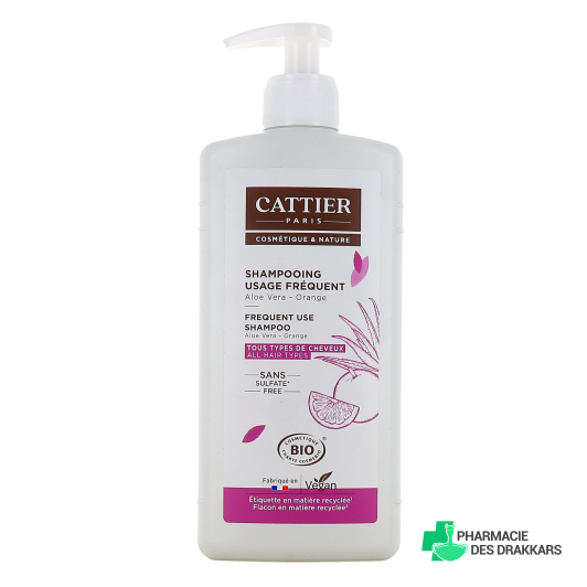 Cattier Shampooing Usage Fréquent