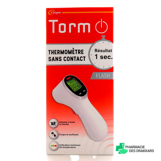Torm Thermomètre Flash sans Contact