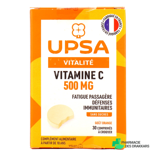 UPSA Vitalité Vitamine C 500 mg