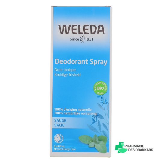 Weleda Déodorant Spray Sauge