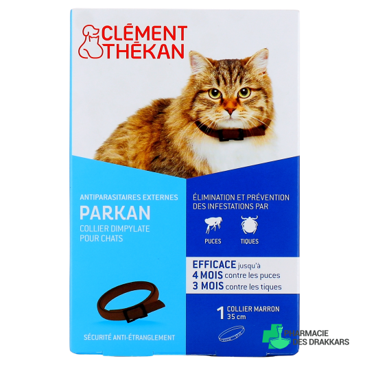 Parkan Collier Antiparasitaire Chat