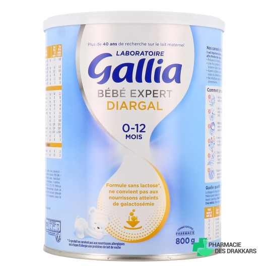 Gallia Bébé Expert Diargal Lait 0-12 mois