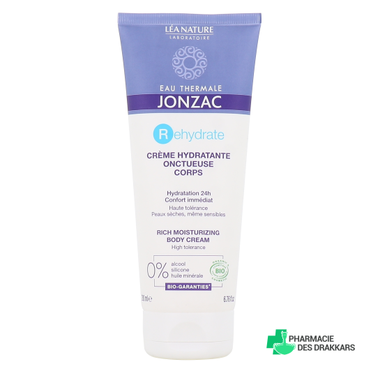 Jonzac Rehydrate Crème Hydratante Onctueuse Corps