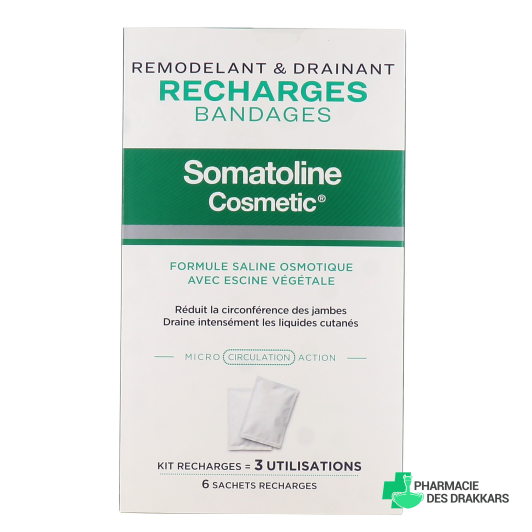 Somatoline Cosmetic Bandages Remodelants & Drainants