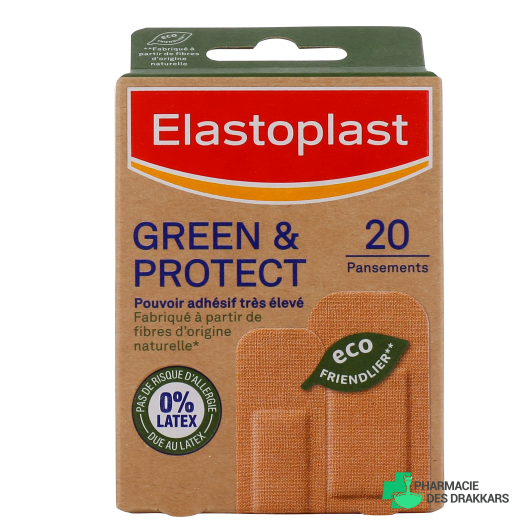 Elastoplast Pansements Green & Protect