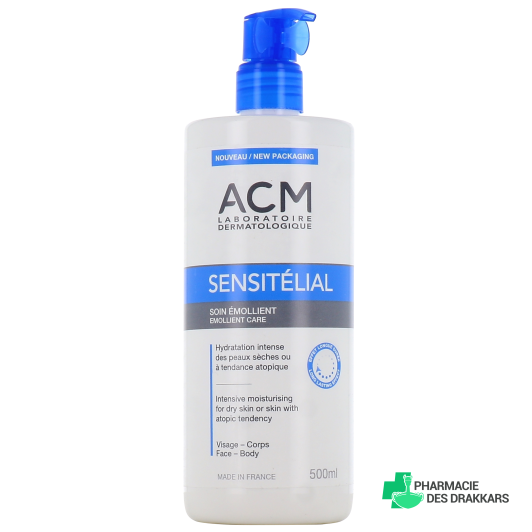 ACM Sensitélial Soin Emollient Hydratation Intense