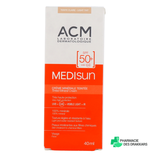 ACM Medisun Crème Minérale Teintée SPF 50+