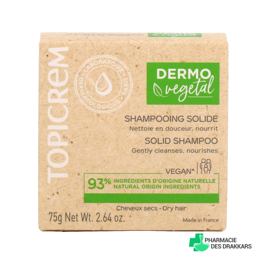 Topicrem Dermo Végétal Shampooing Solide