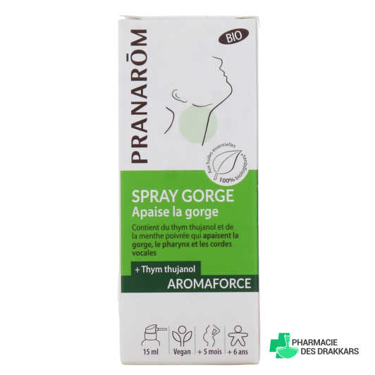 Pranarom Aromaforce Spray Gorge Bio