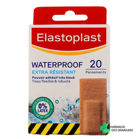 Elastoplast Pansement Extra Résistant Waterproof