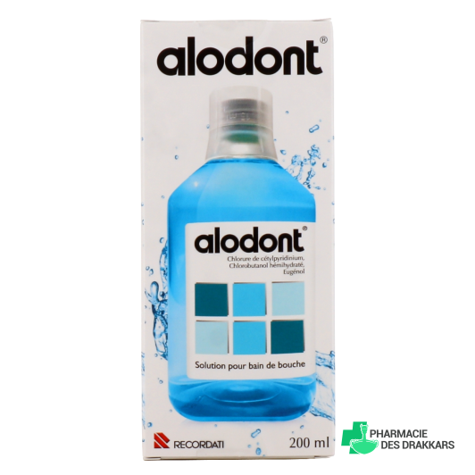 Alodont solution pour bain de bouche Flacon 200ml ou 500ml