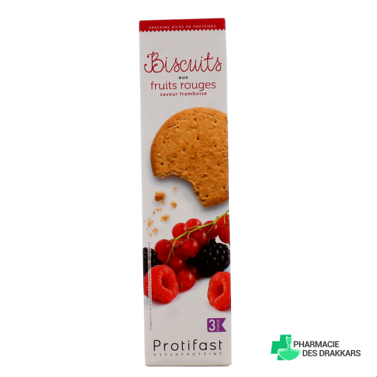 Protifast 4:PM Biscuits Protéinés Fruits rouges