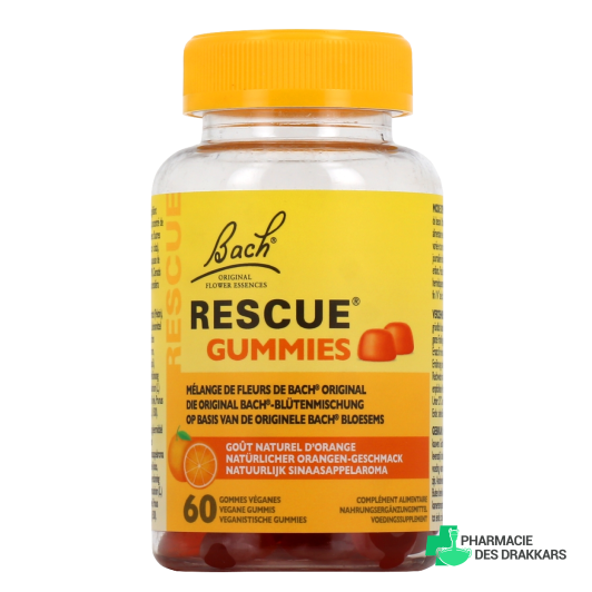 Rescue Jour Gummies Goût Orange
