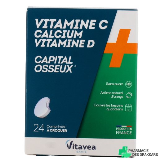 Nutrisanté Vitamine C Calcium Vitamine D