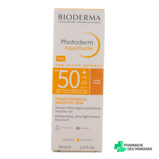 Bioderma Photoderm Aquafluide Teinte Dorée SPF 50+