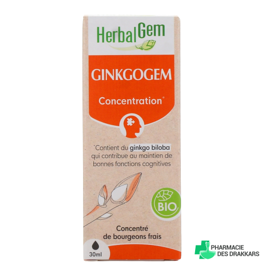 Herbalgem Ginkgogem Concentration Bio