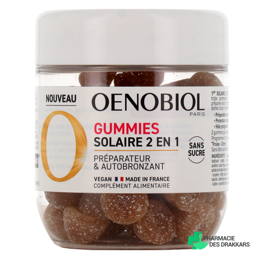 Oenobiol Gummies Solaire 2 en 1
