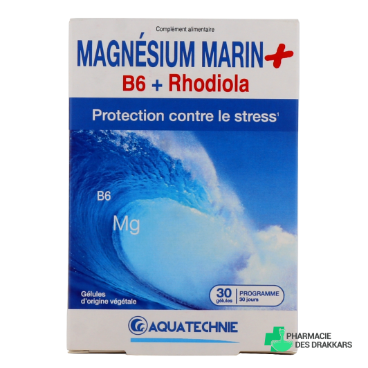 B-Technie Magnésium Marin + B6 + Rhodiola