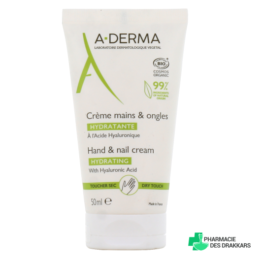 A-Derma Crème Mains & Ongles Bio