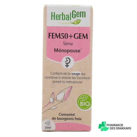 Herbalgem Fem50+ Gem Ménopause Bio