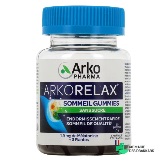 Arkorelax Sommeil Gummies sans sucre