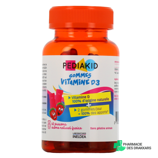 Pediakid Gommes Vitamine D3