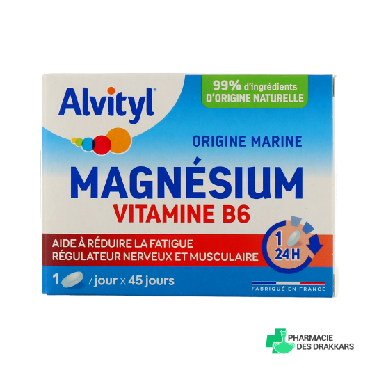 Alvityl Magnésium Vitamine B6