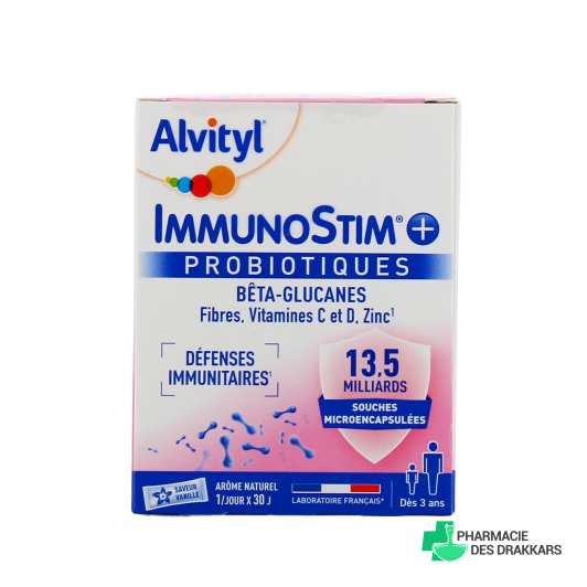Alvityl ImmunoStim+ Probiotiques