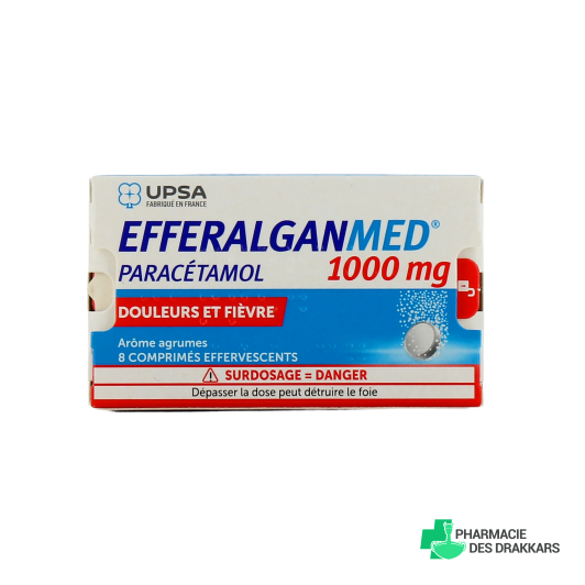 EfferalganMed 1000 mg arôme agrumes
