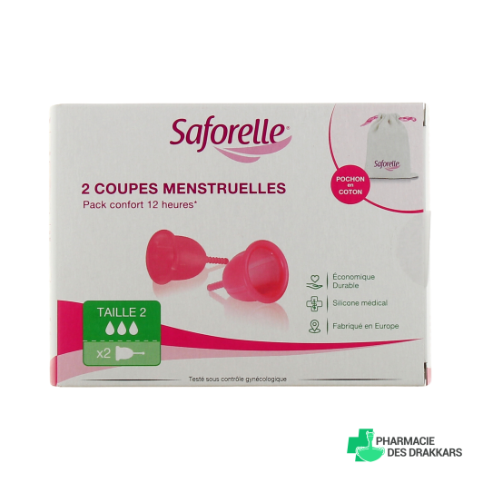 Saforelle Cup Protect Coupe Menstruelle x2