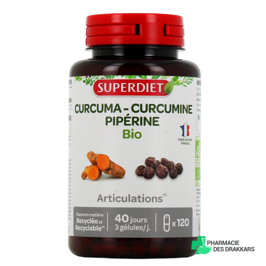 Super Diet Curcuma Pipérine Bio