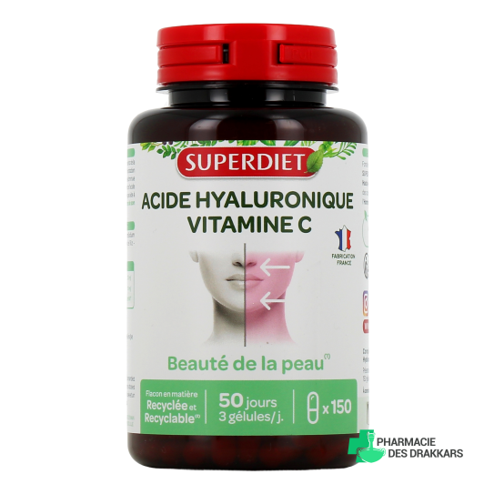 Super Diet Acide Hyaluronique Vitamine C 150 gélules