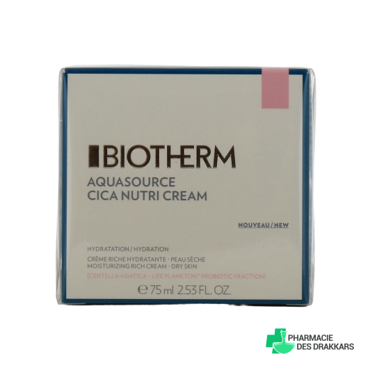 Biotherm Aquasource Cica Nutri Crème hydratante