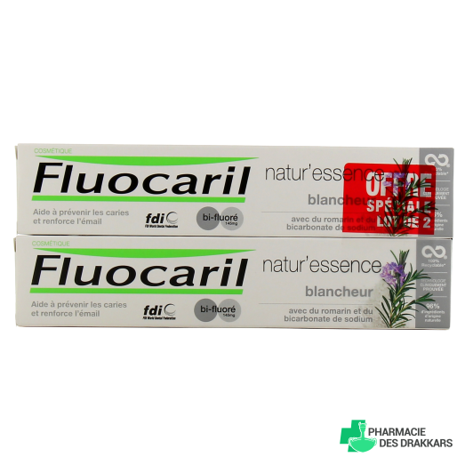 Fluocaril Natur'essence Dentifrice Blancheur