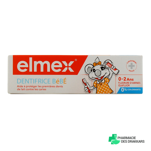 Elmex Dentifrice Bébé 0-2 Ans