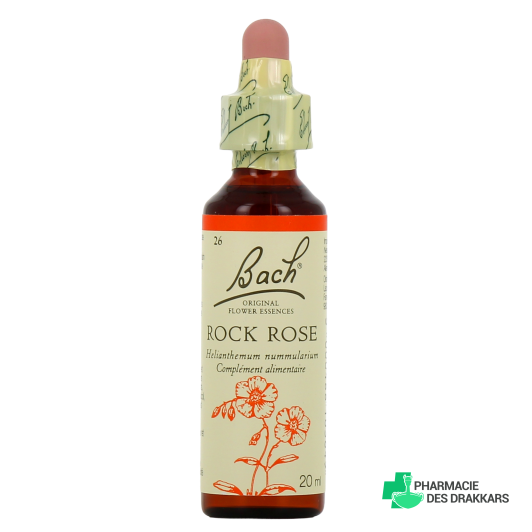 Fleurs de Bach ROCK ROSE – n°26 20 ml