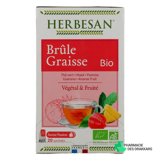 Herbesan Infusion Bio Brûle-Graisse 20 sachets