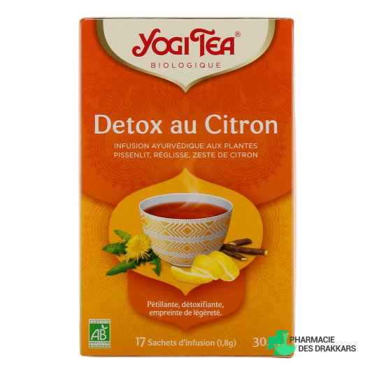 Yogi Tea Detox au Citron Bio