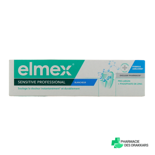 Elmex Dentifrice Sensitive Professional Blancheur