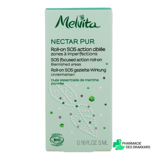 Melvita Nectar Pur Roll-On Purifiant SOS Imperfections