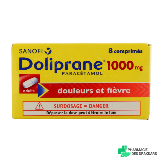 Doliprane 1000 mg comprimés