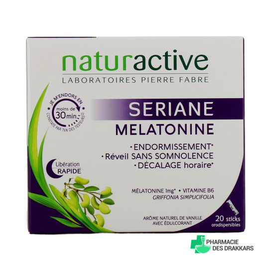 Seriane Mélatonine Naturactive 20 sachets