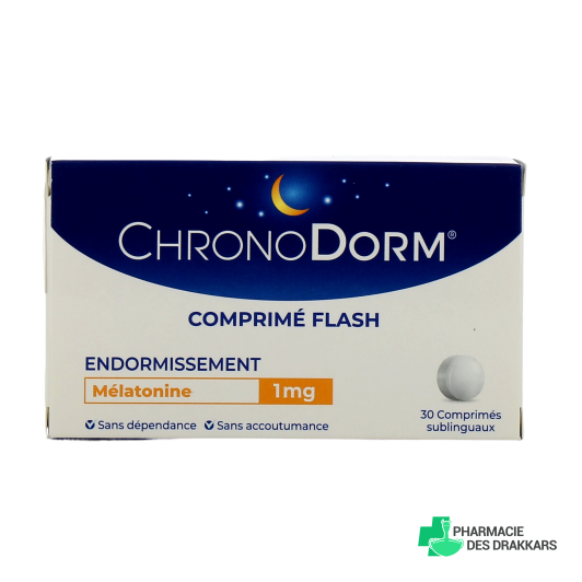 ChronoDorm Mélatonine en comprimés 1 mg