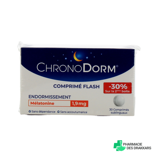 ChronoDorm Mélatonine 1,9 mg