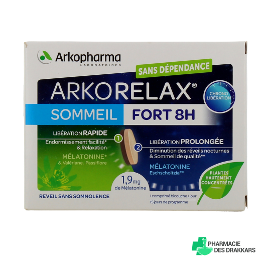 Arkopharma Arkorelax Sommeil Fort 8h