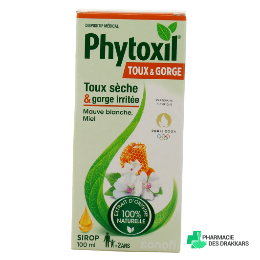 Phytoxil Toux et Gorge Sirop 2 en 1