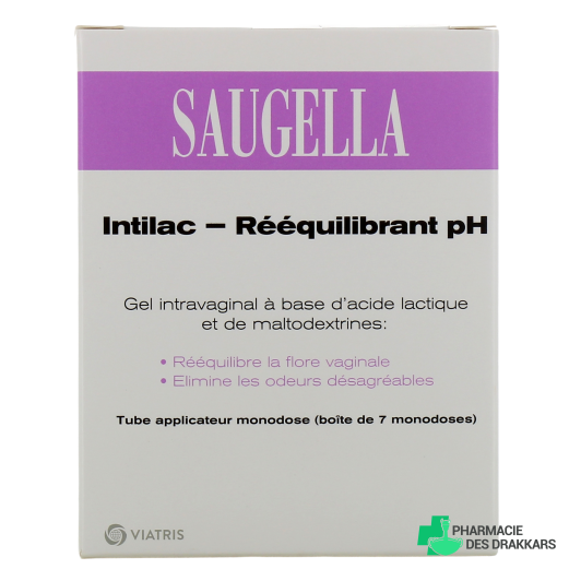 Saugella Intilac Rééquilibrant pH Monodoses
