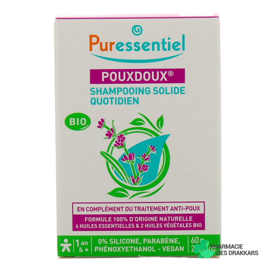 Puressentiel Pouxdoux Shampooing Solide Quotidien